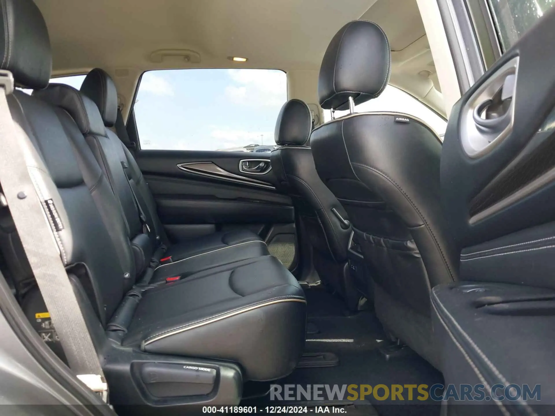 8 fotografías del automóvil dañado 5N1DL0MNXLC523376 INFINITI QX60 2020