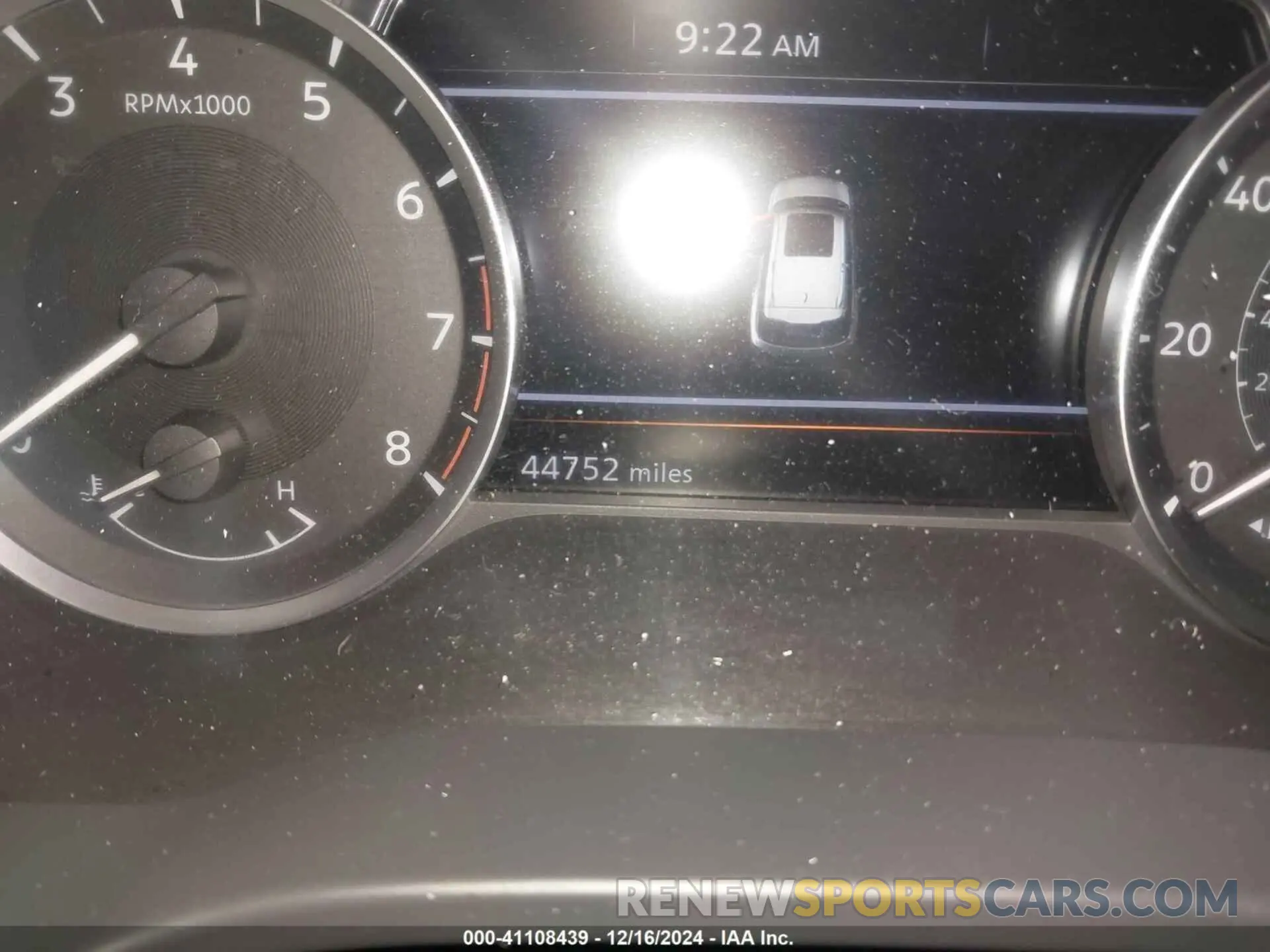 15 fotografías del automóvil dañado 5N1DL1ES3NC331083 INFINITI QX60 2022