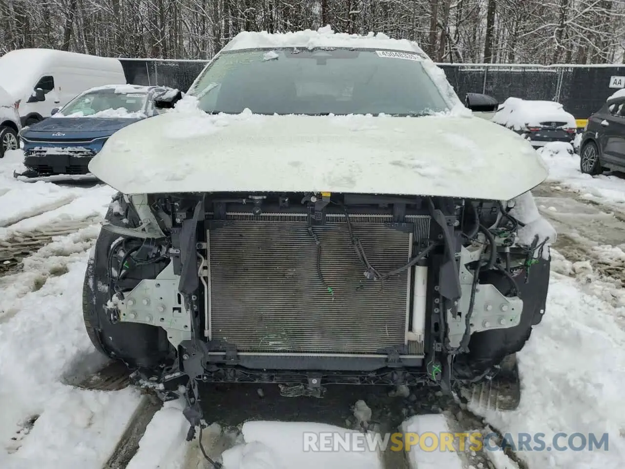 5 fotografías del automóvil dañado 5N1DL1FS9NC339008 INFINITI QX60 2022