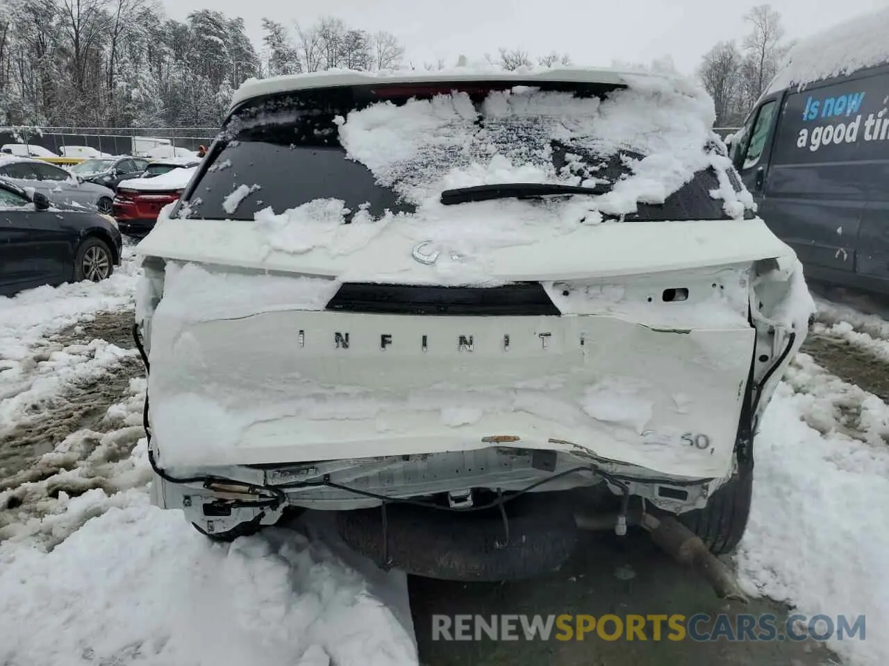 6 fotografías del automóvil dañado 5N1DL1FS9NC339008 INFINITI QX60 2022