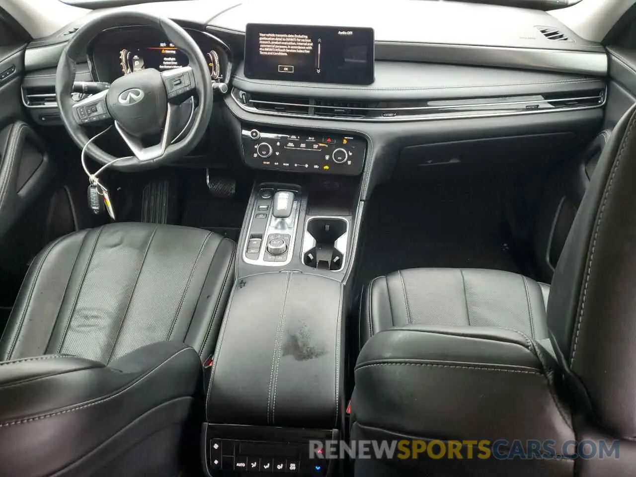 8 fotografías del automóvil dañado 5N1DL1FS9NC339008 INFINITI QX60 2022