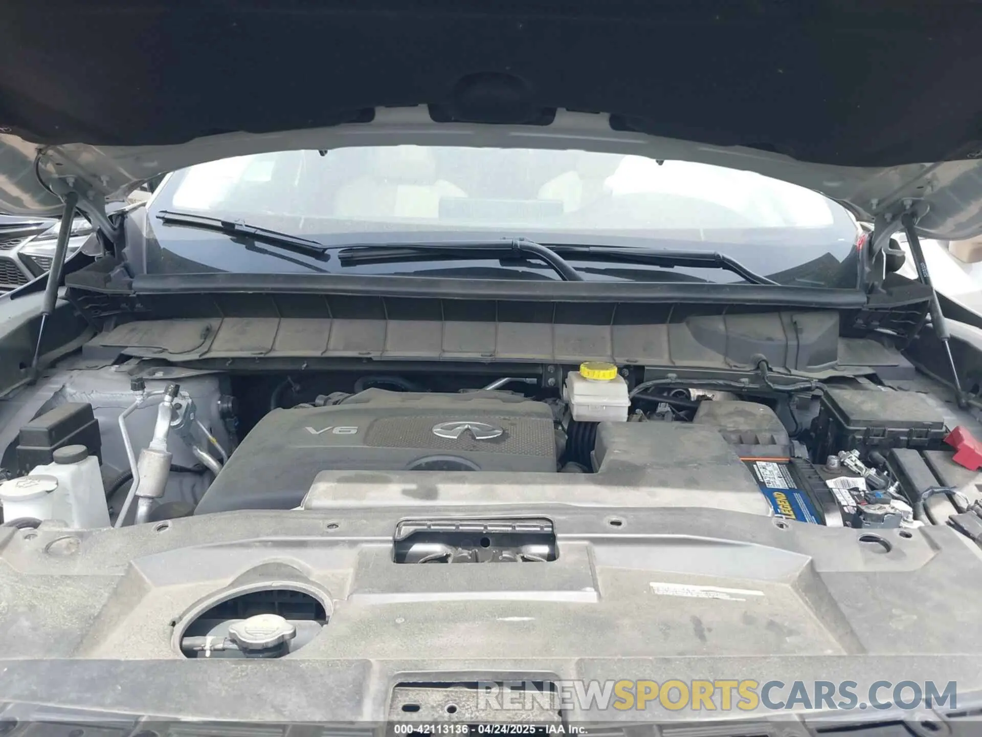 10 fotografías del automóvil dañado 5N1DL1GS7NC342925 INFINITI QX60 2022