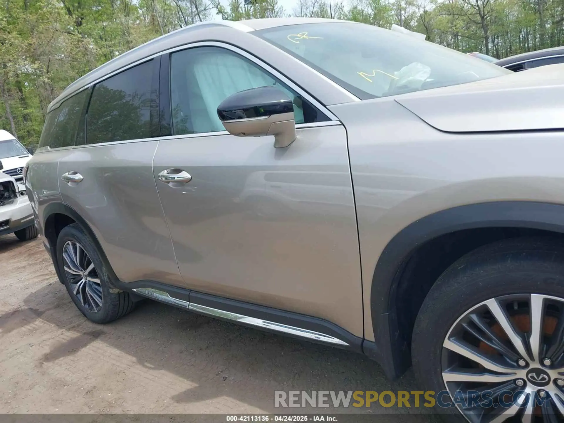 13 fotografías del automóvil dañado 5N1DL1GS7NC342925 INFINITI QX60 2022