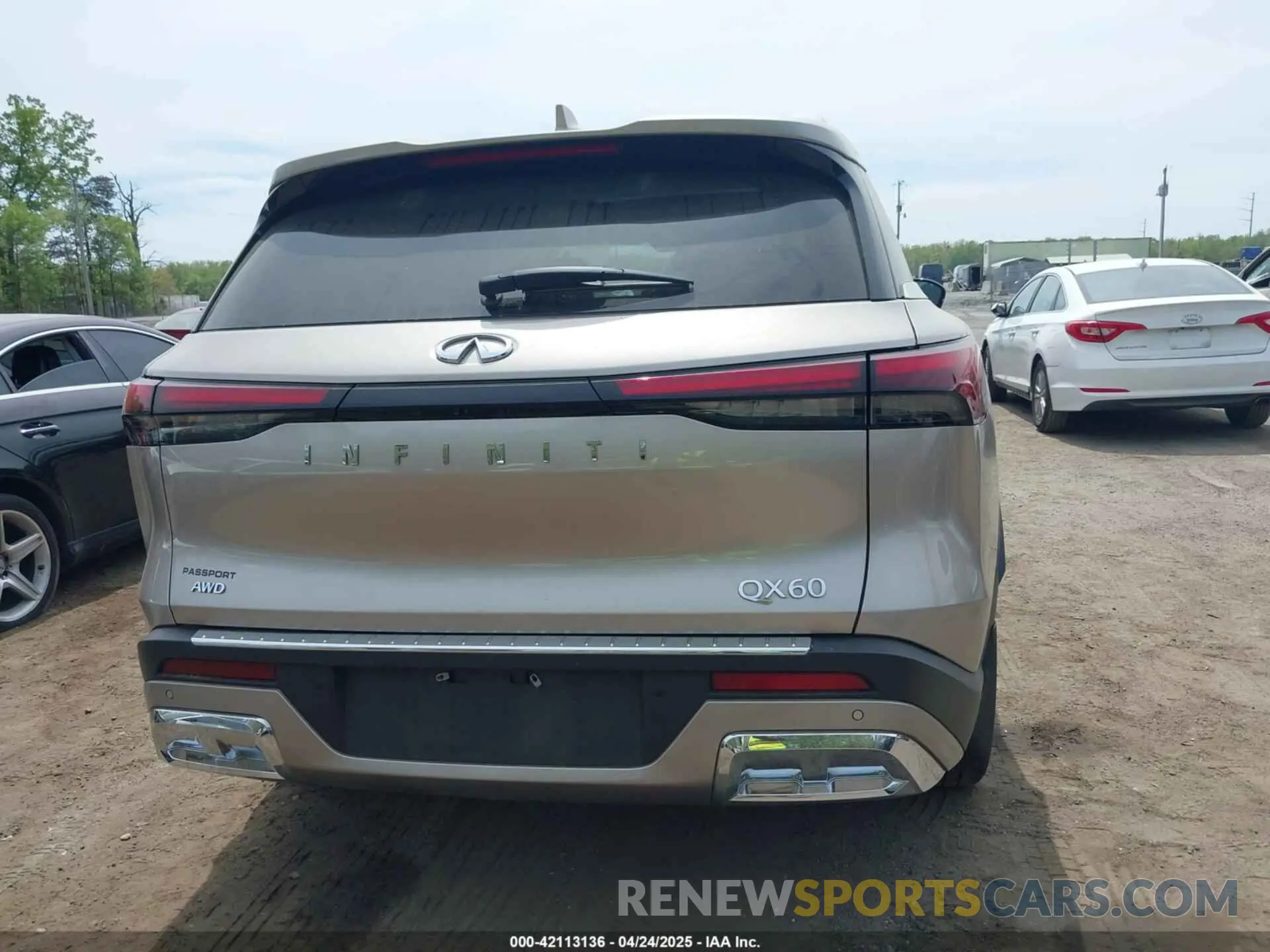 16 fotografías del automóvil dañado 5N1DL1GS7NC342925 INFINITI QX60 2022