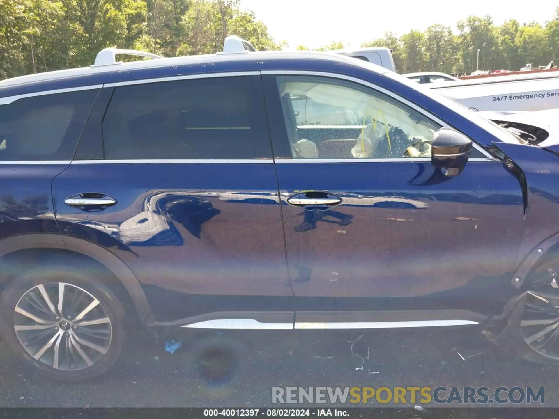 13 fotografías del automóvil dañado 5N1DL1GSXNC335760 INFINITI QX60 2022