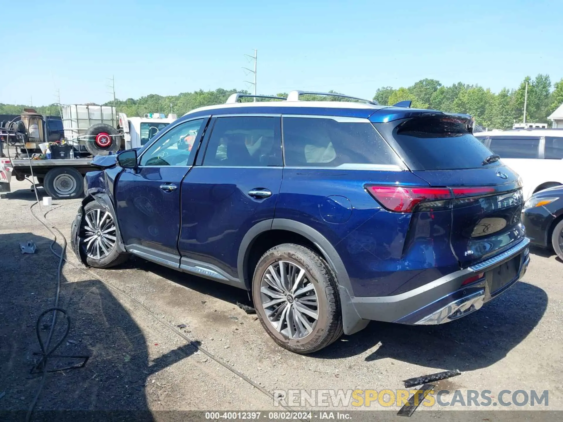 3 fotografías del automóvil dañado 5N1DL1GSXNC335760 INFINITI QX60 2022