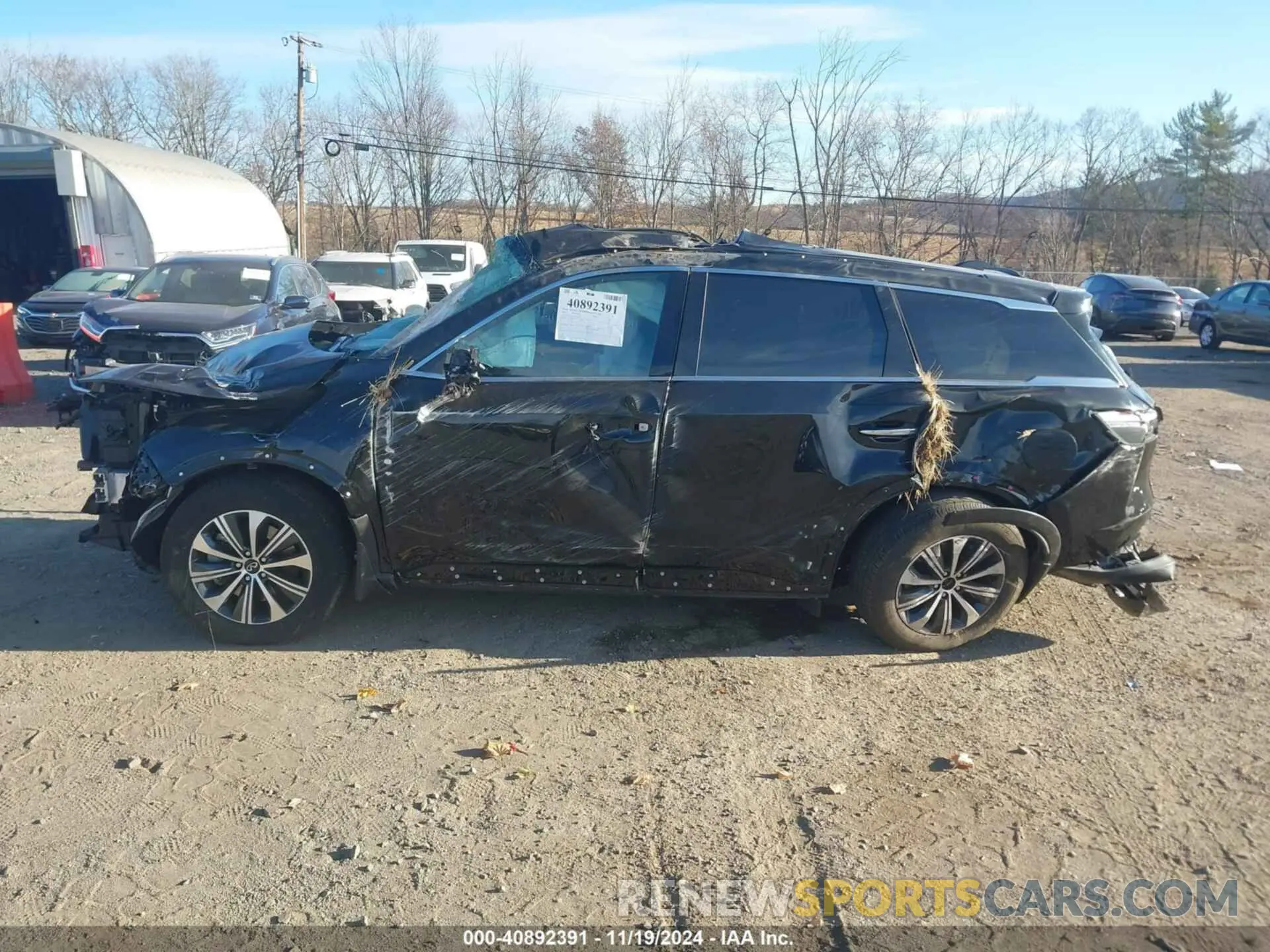 13 fotografías del automóvil dañado 5N1DL1ES7PC375848 INFINITI QX60 2023