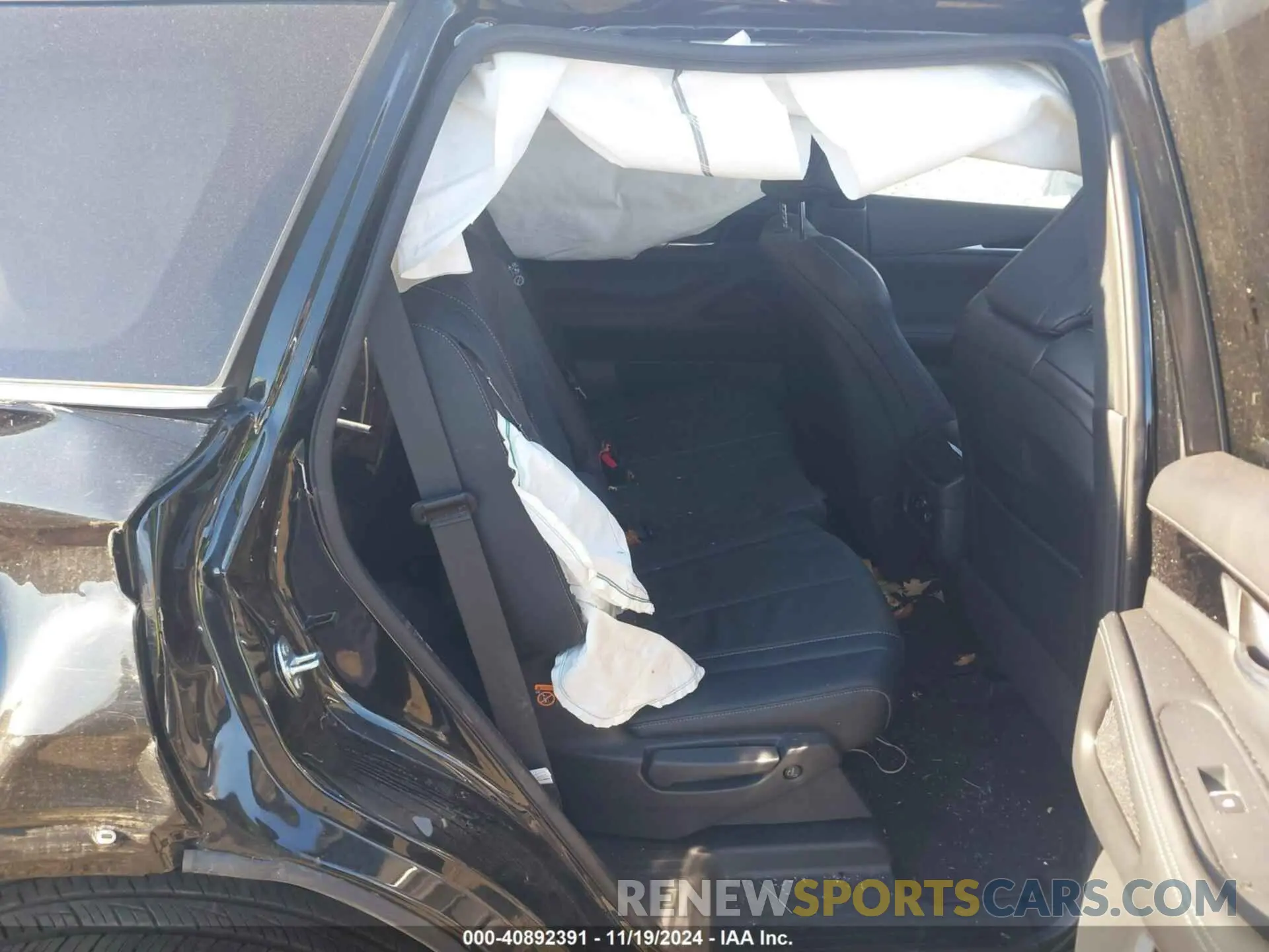 8 fotografías del automóvil dañado 5N1DL1ES7PC375848 INFINITI QX60 2023