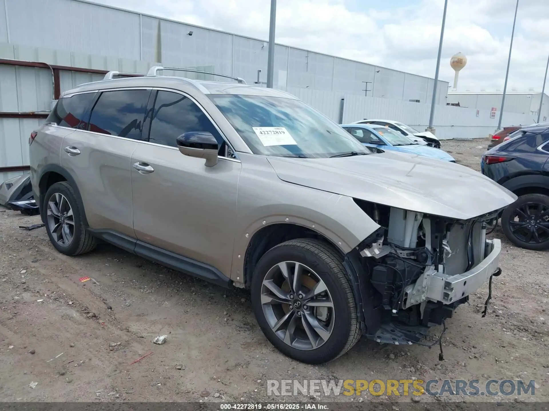 1 fotografías del automóvil dañado 5N1DL1FR8PC354793 INFINITI QX60 2023