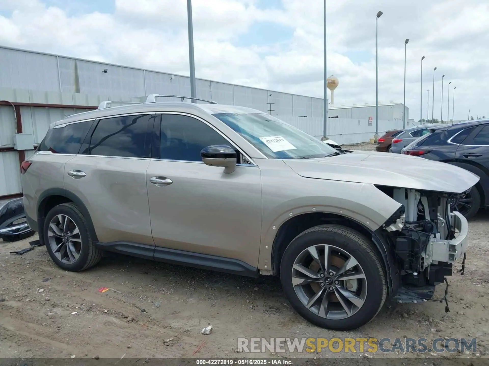 14 fotografías del automóvil dañado 5N1DL1FR8PC354793 INFINITI QX60 2023