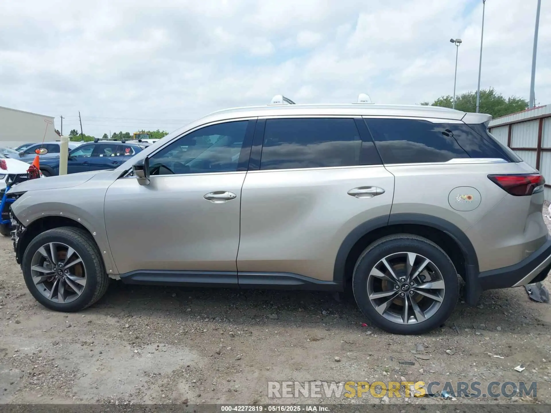 15 fotografías del automóvil dañado 5N1DL1FR8PC354793 INFINITI QX60 2023