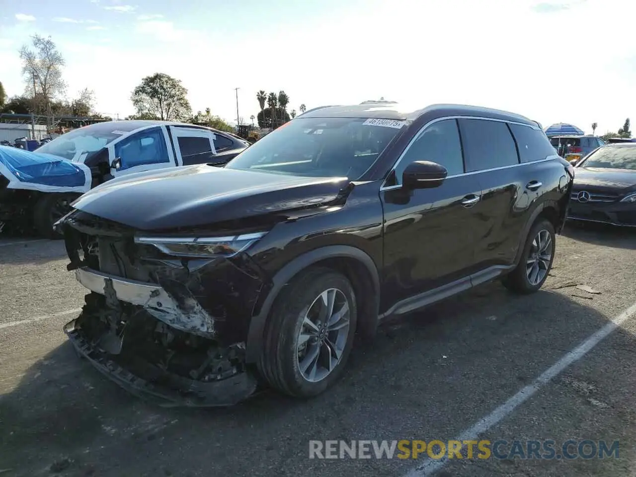 1 fotografías del automóvil dañado 5N1DL1FRXPC364094 INFINITI QX60 2023