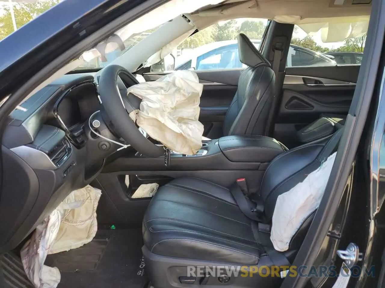 7 fotografías del automóvil dañado 5N1DL1FRXPC364094 INFINITI QX60 2023