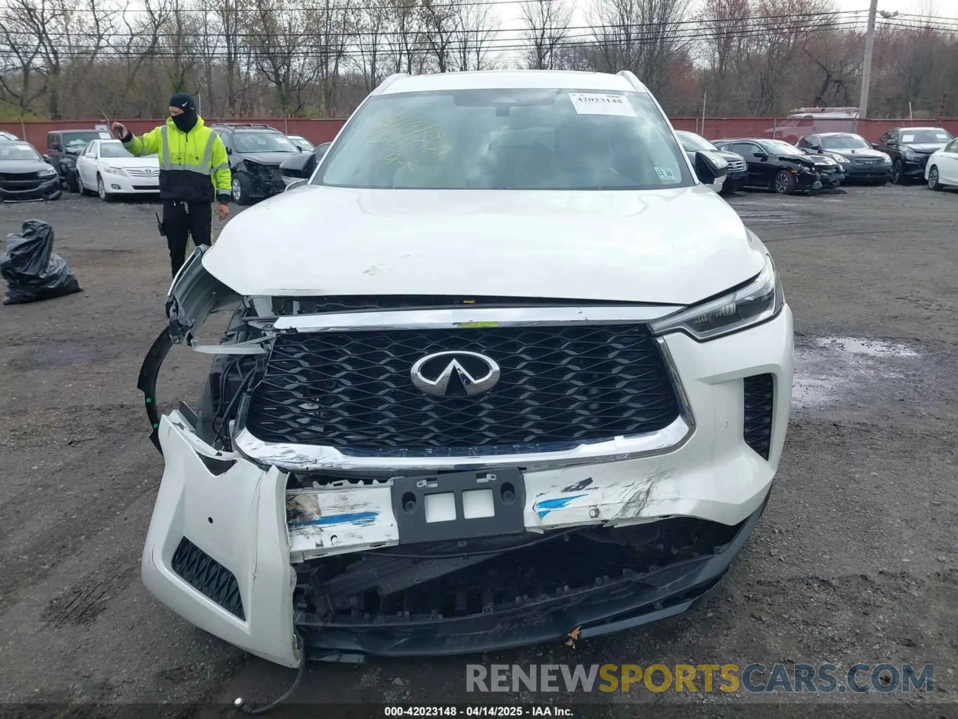 12 fotografías del automóvil dañado 5N1DL1FS1PC351883 INFINITI QX60 2023