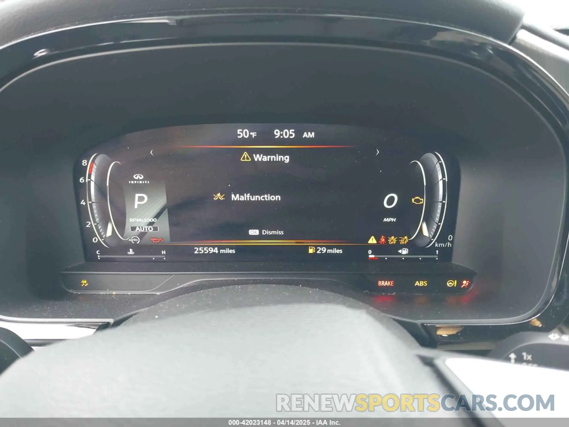 7 fotografías del automóvil dañado 5N1DL1FS1PC351883 INFINITI QX60 2023