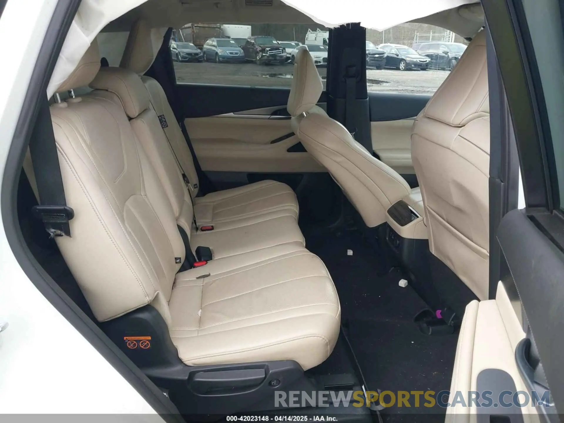8 fotografías del automóvil dañado 5N1DL1FS1PC351883 INFINITI QX60 2023