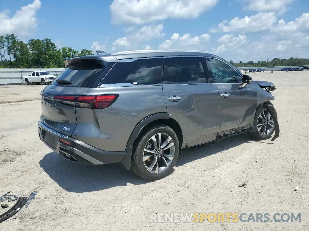 3 fotografías del automóvil dañado 5N1DL1FS1PC361586 INFINITI QX60 2023