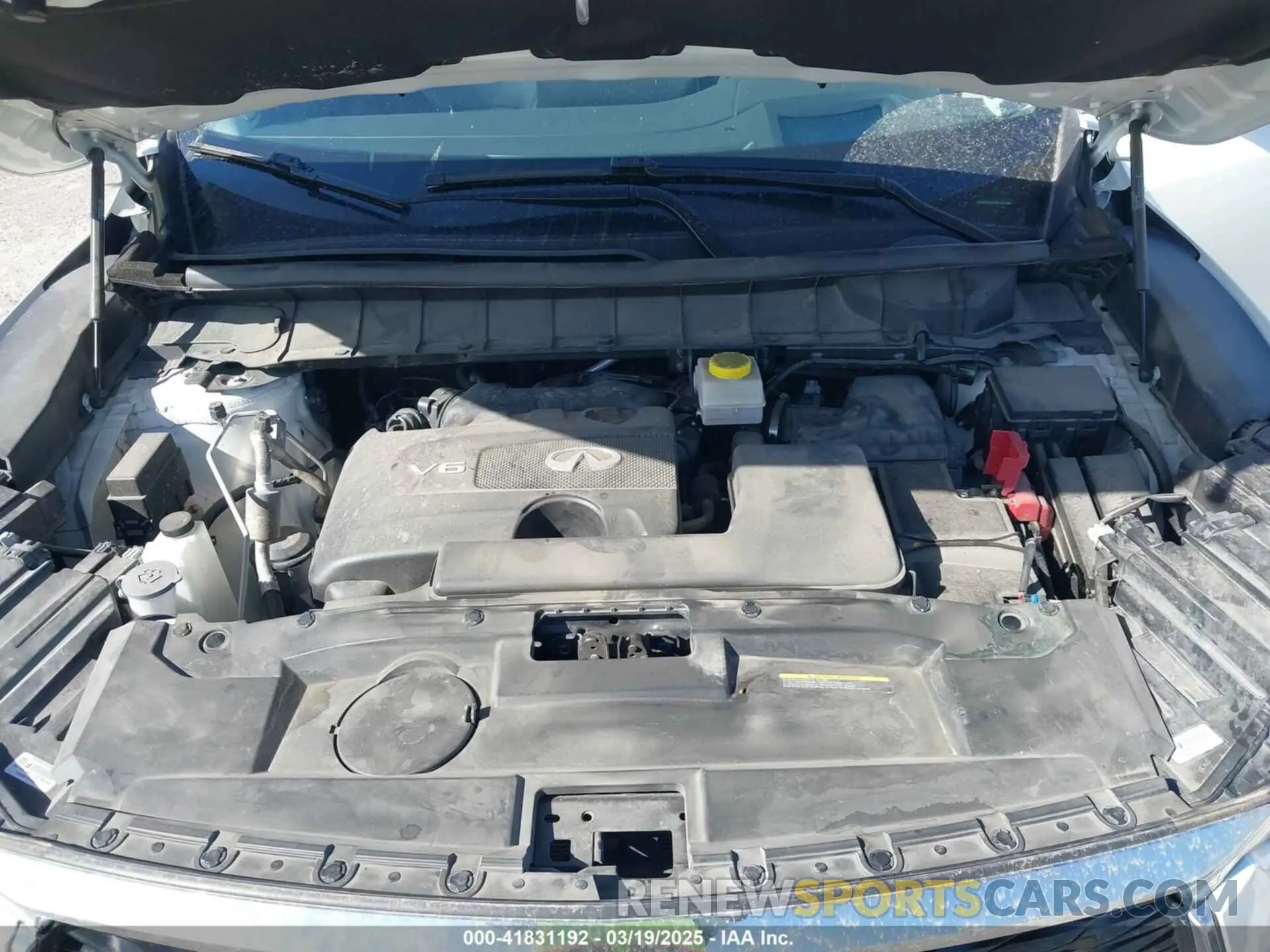 10 fotografías del automóvil dañado 5N1DL1FS2PC348961 INFINITI QX60 2023