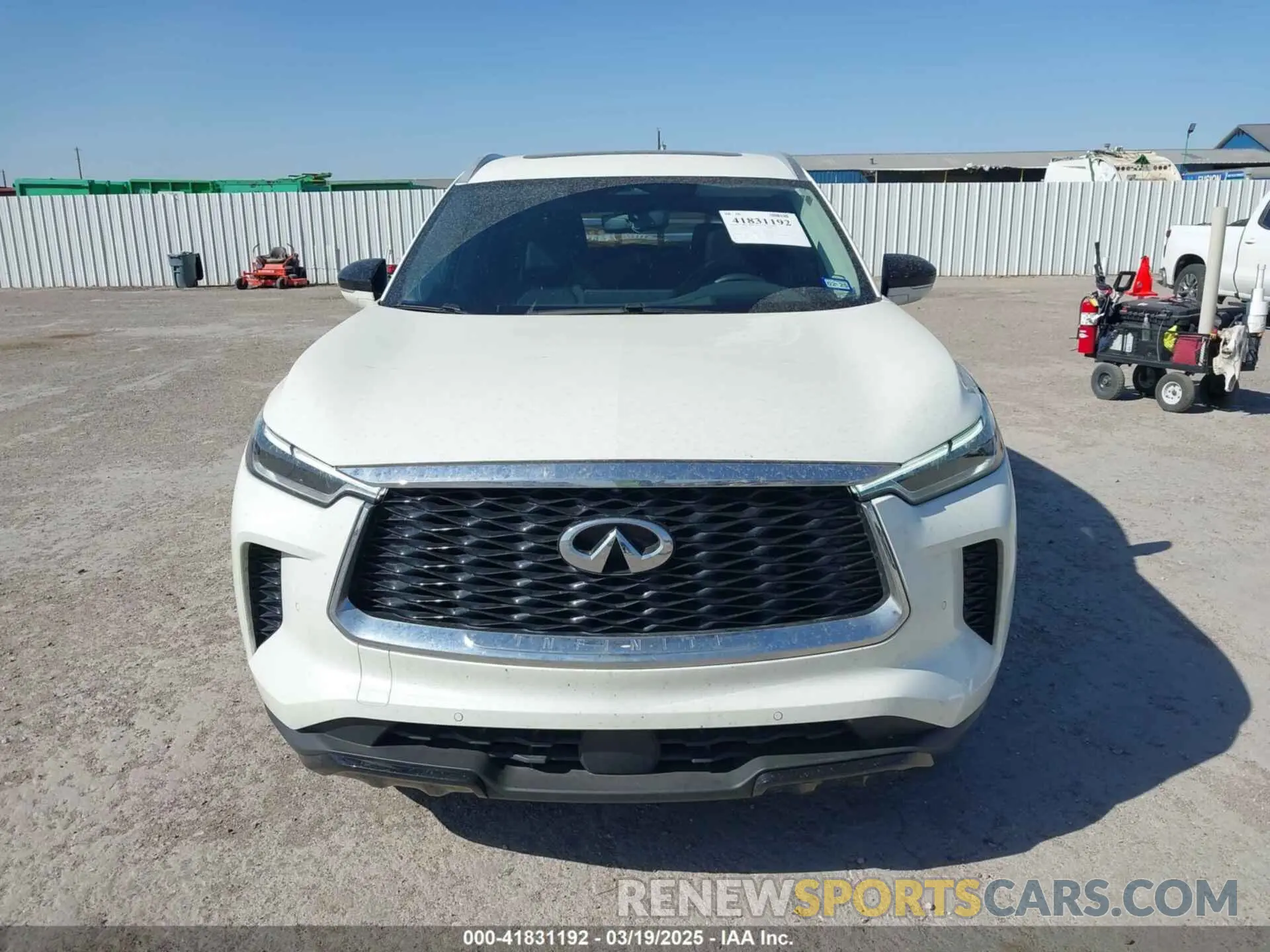 12 fotografías del automóvil dañado 5N1DL1FS2PC348961 INFINITI QX60 2023