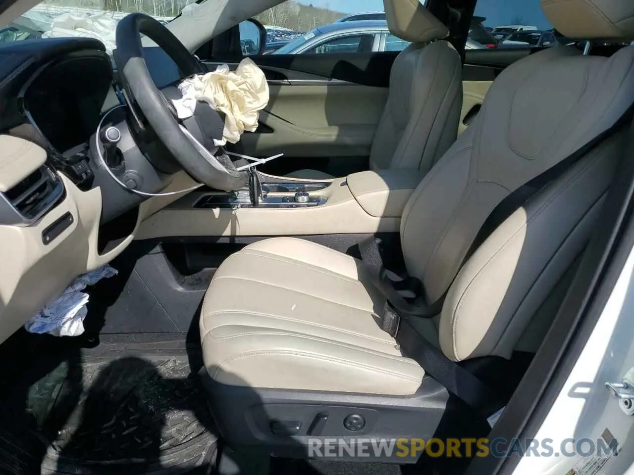 7 fotografías del automóvil dañado 5N1DL1FS3PC358270 INFINITI QX60 2023