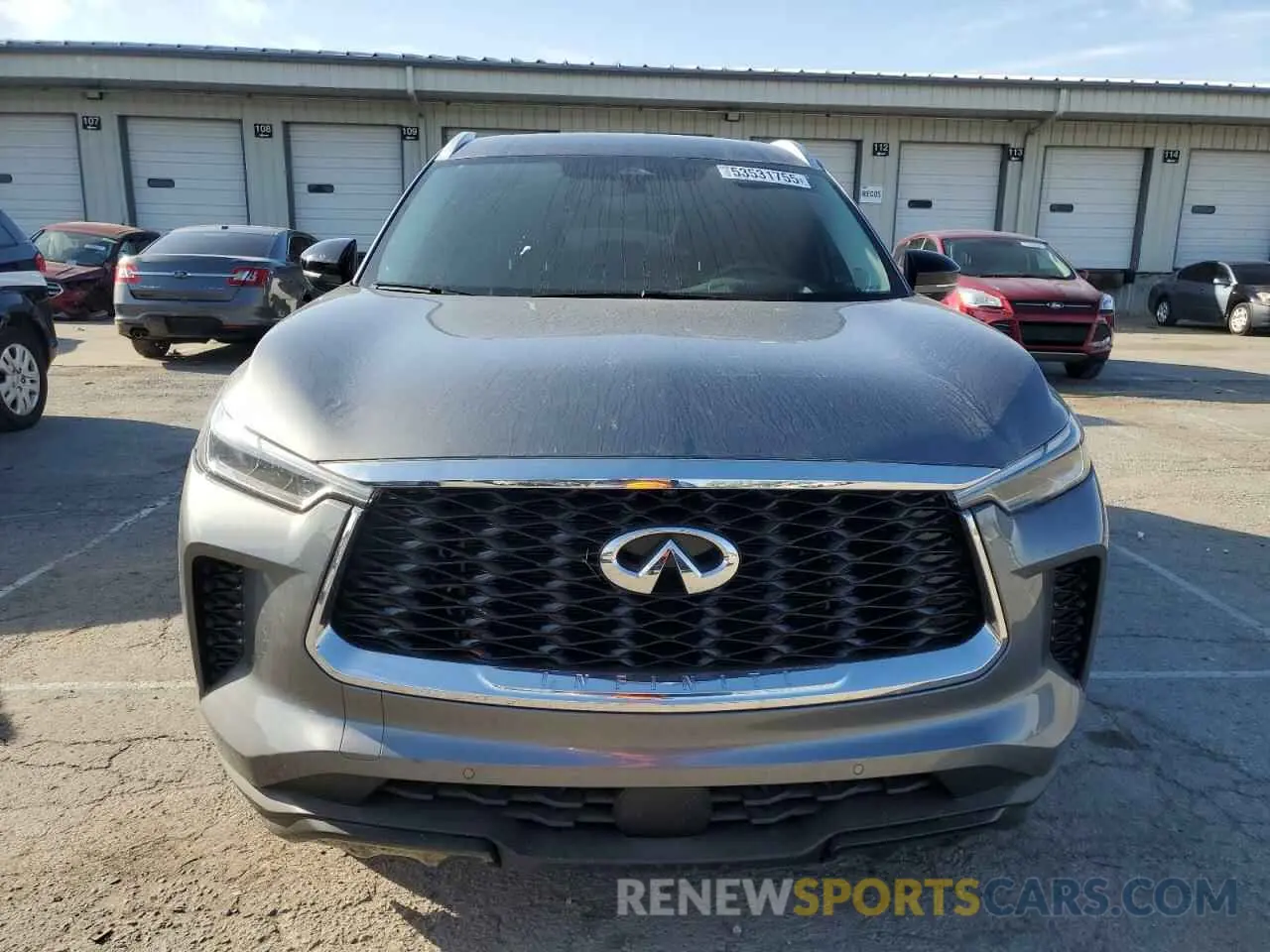 5 fotografías del automóvil dañado 5N1DL1FS5PC354947 INFINITI QX60 2023