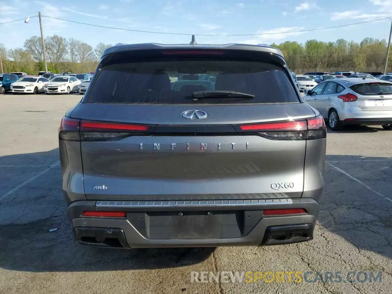6 fotografías del automóvil dañado 5N1DL1FS5PC354947 INFINITI QX60 2023