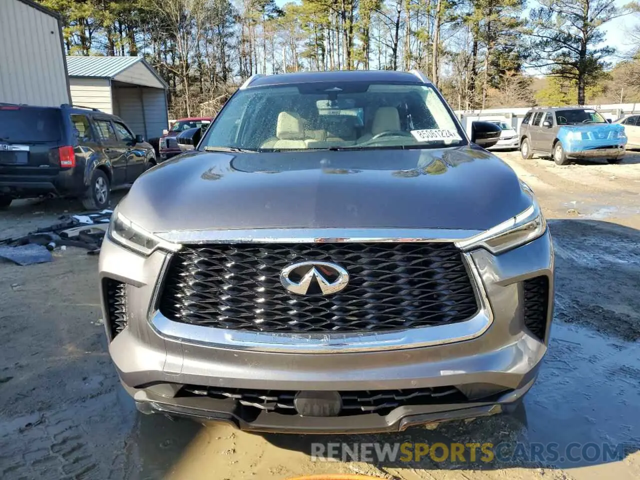 5 fotografías del automóvil dañado 5N1DL1FS6PC331905 INFINITI QX60 2023