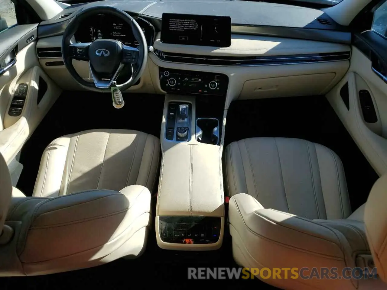 8 fotografías del automóvil dañado 5N1DL1FS6PC331905 INFINITI QX60 2023