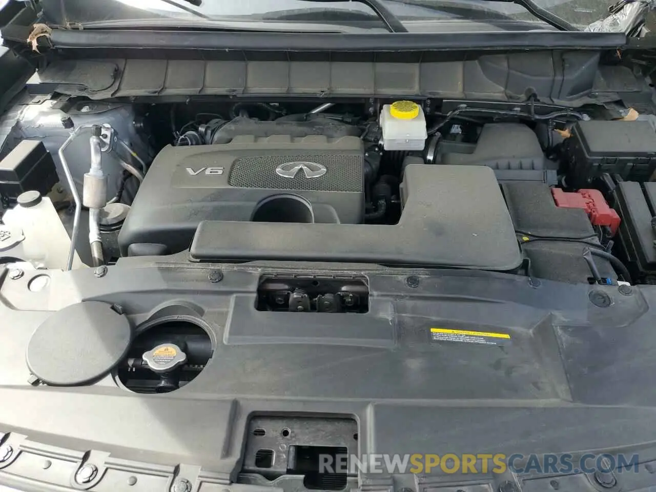12 fotografías del automóvil dañado 5N1DL1FS6PC358179 INFINITI QX60 2023
