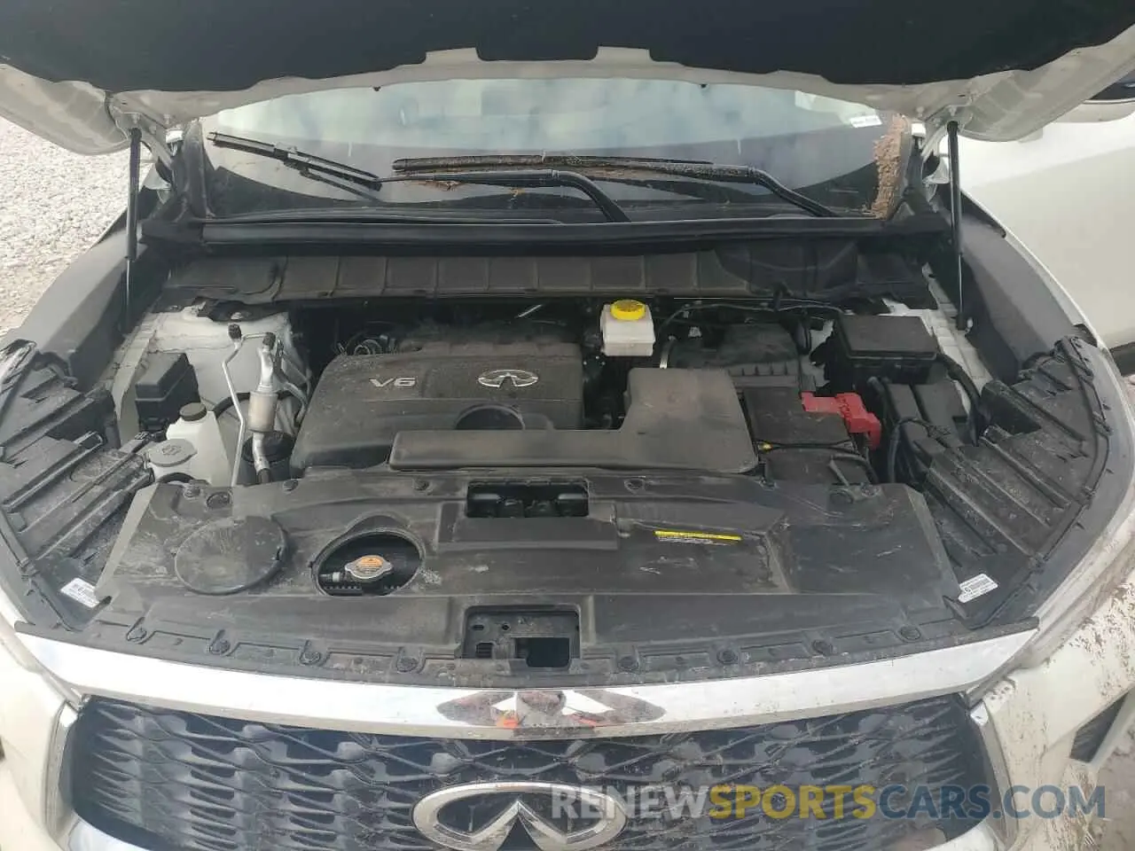 13 fotografías del automóvil dañado 5N1DL1FS7PC368302 INFINITI QX60 2023