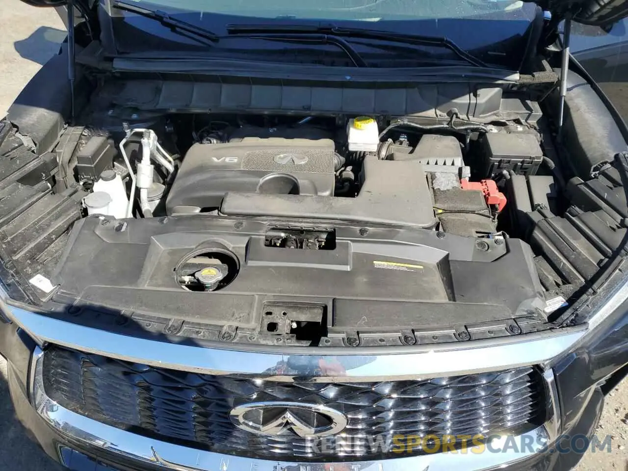 13 fotografías del automóvil dañado 5N1DL1FS7PC373466 INFINITI QX60 2023