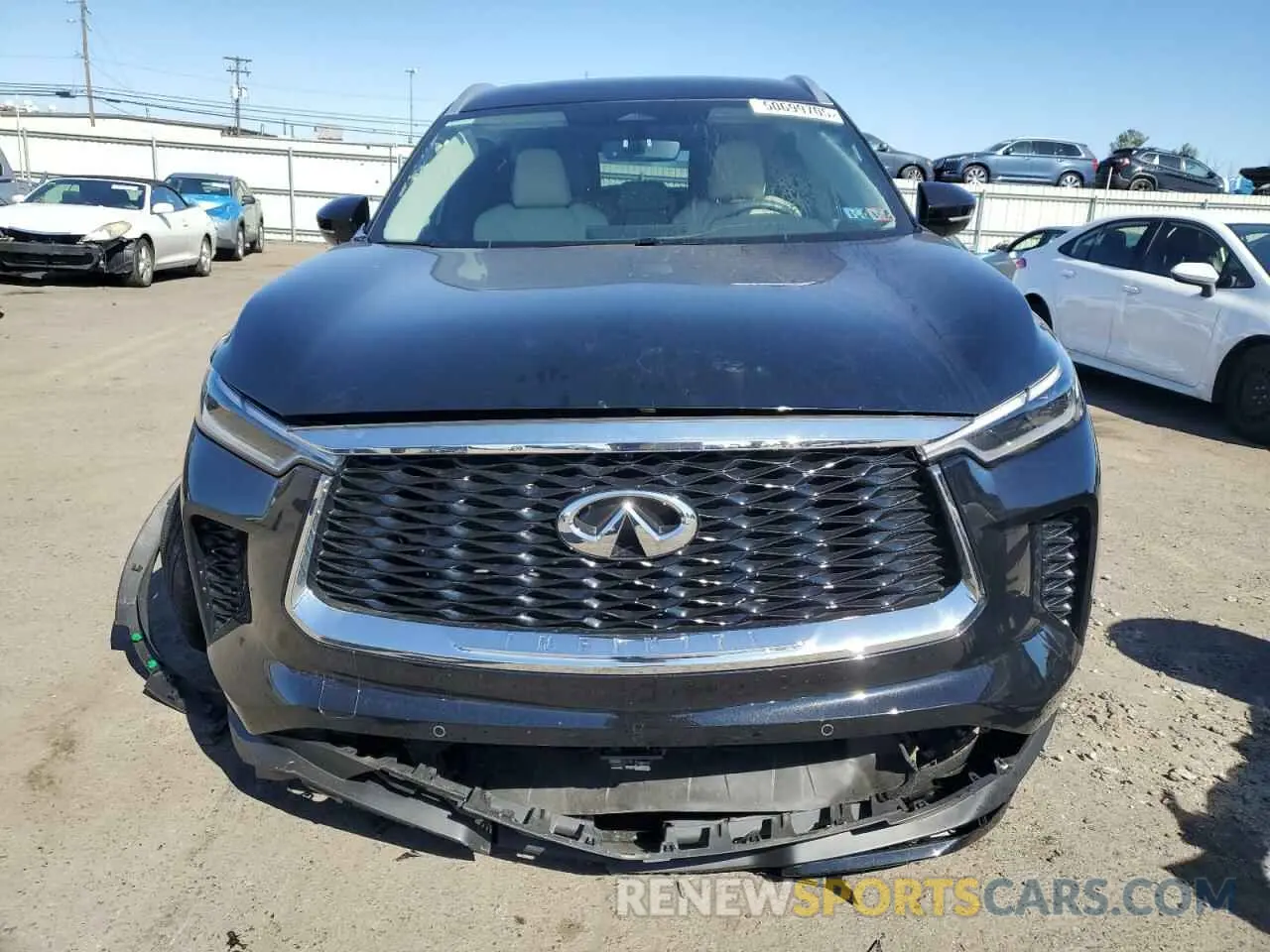5 fotografías del automóvil dañado 5N1DL1FS7PC373466 INFINITI QX60 2023