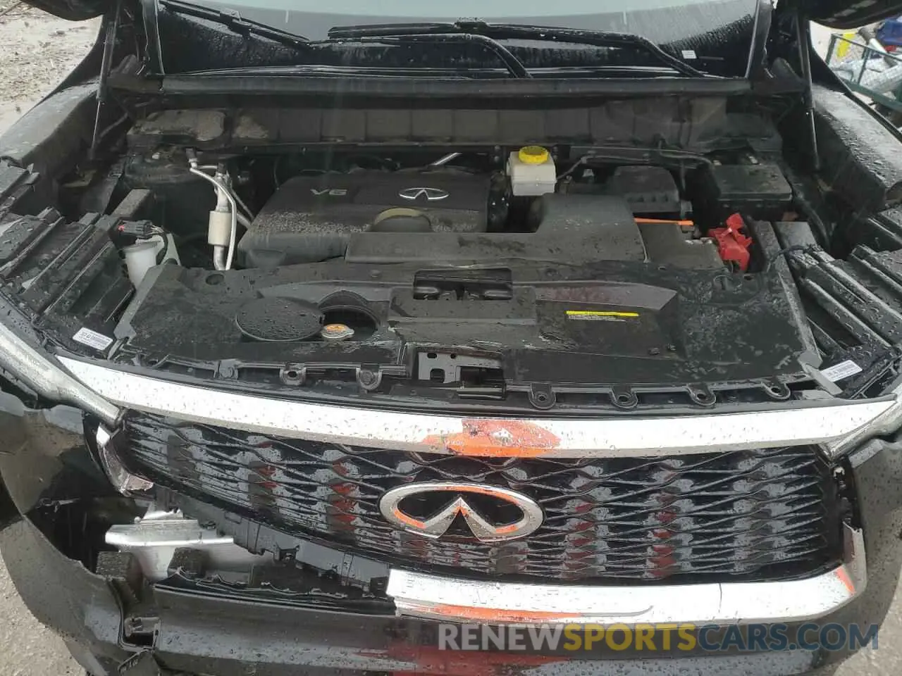 11 fotografías del automóvil dañado 5N1DL1FS9PC356071 INFINITI QX60 2023