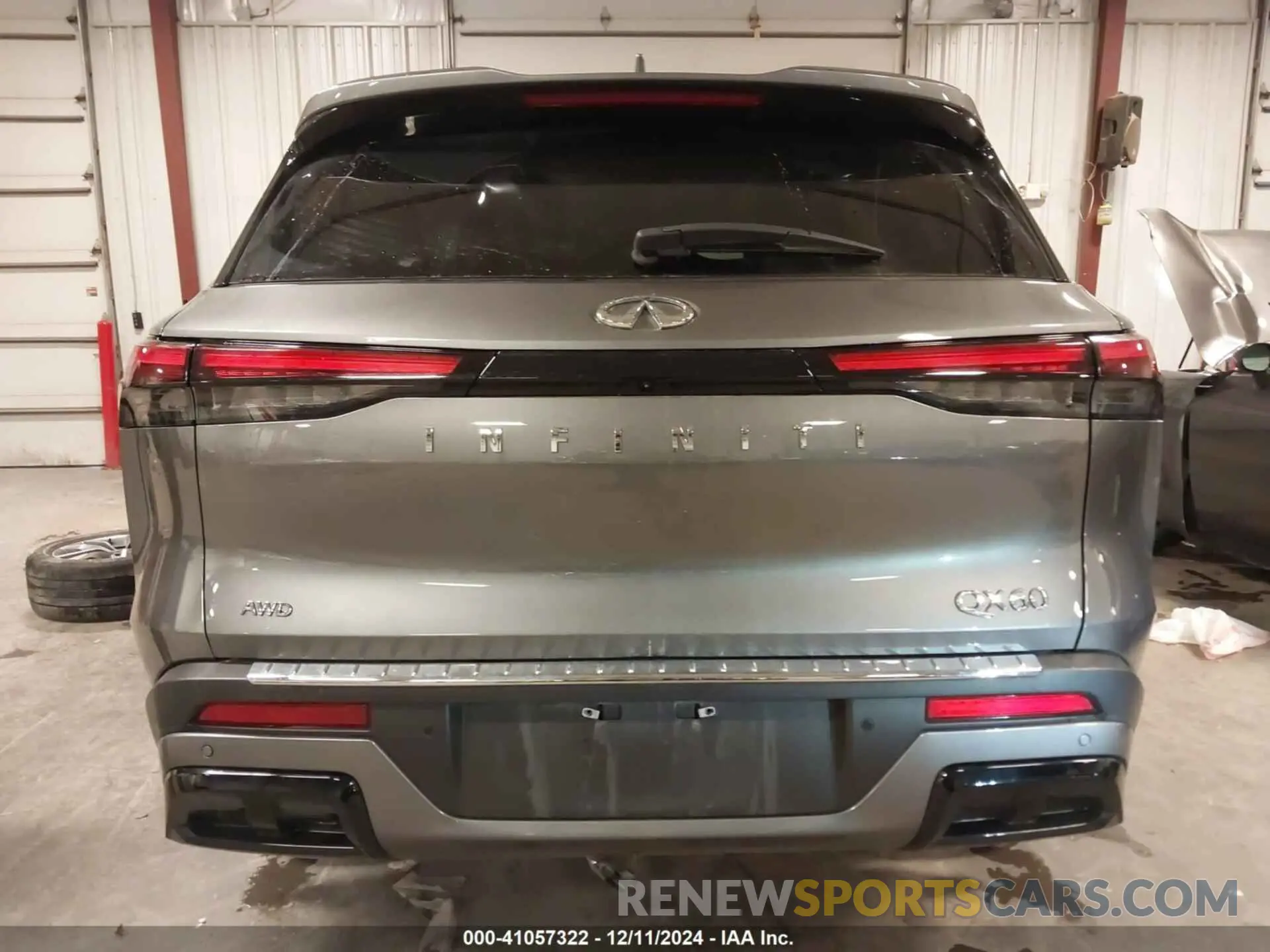 17 fotografías del automóvil dañado 5N1DL1FSXPC330675 INFINITI QX60 2023