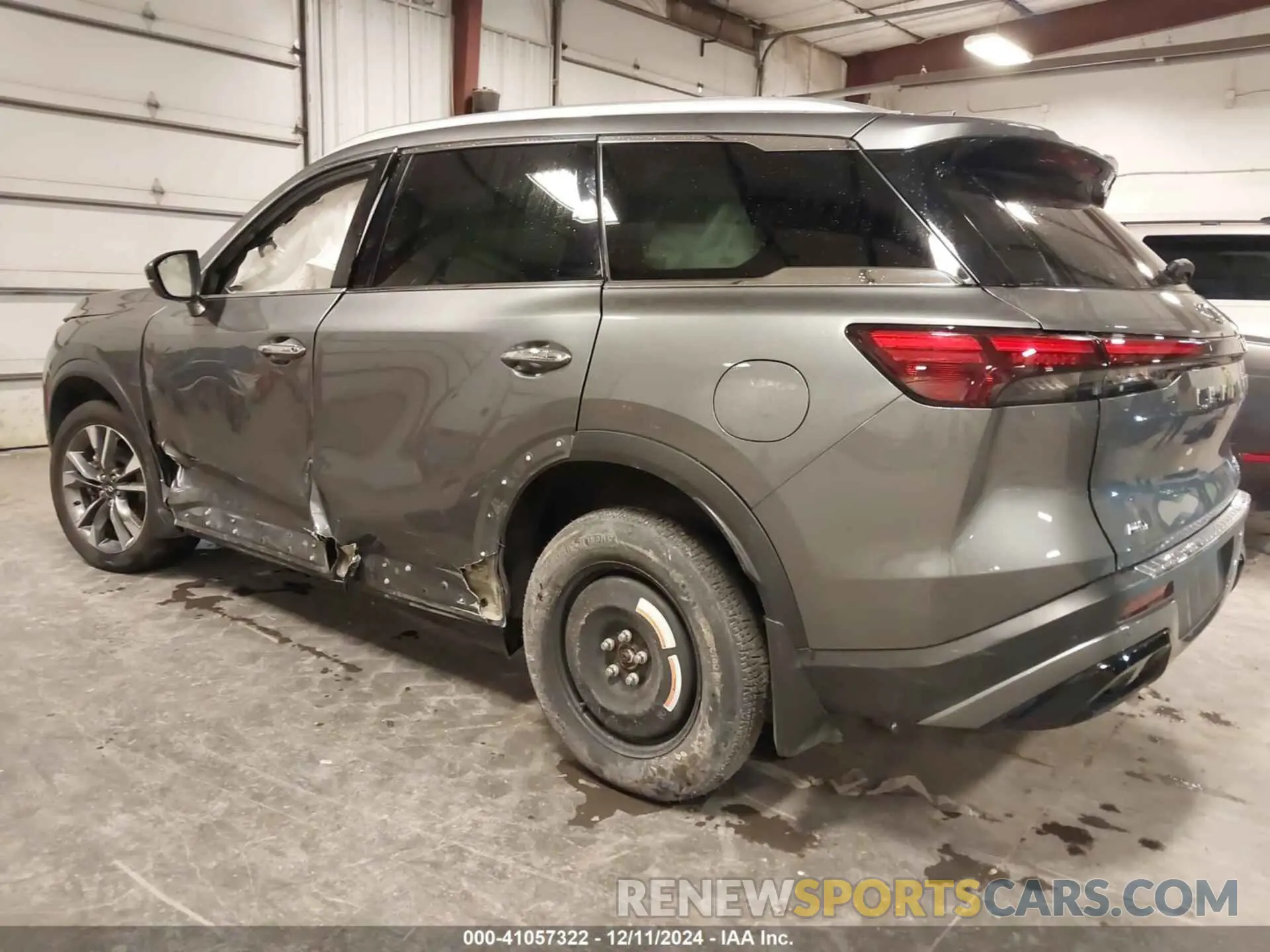 3 fotografías del automóvil dañado 5N1DL1FSXPC330675 INFINITI QX60 2023