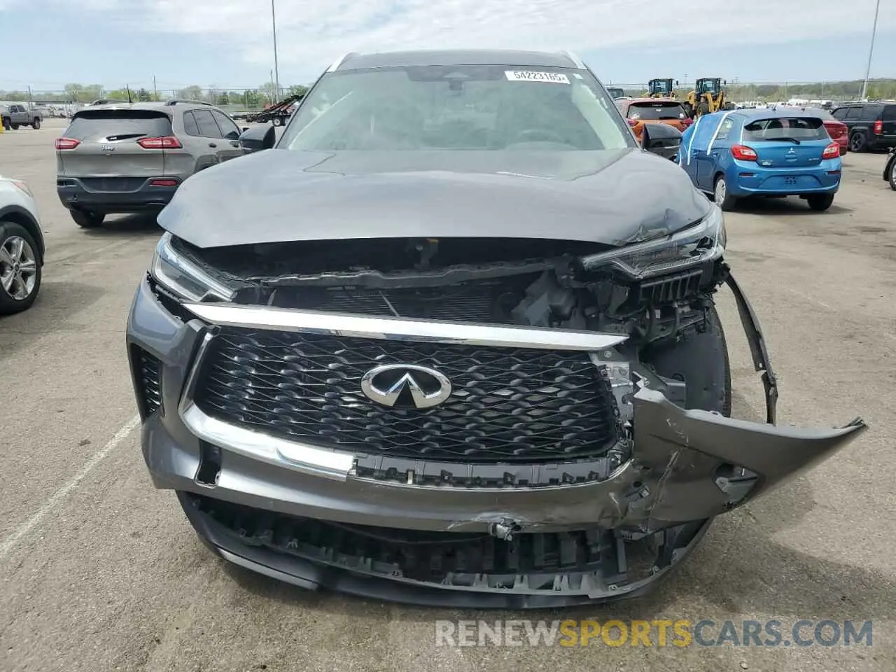 5 fotografías del automóvil dañado 5N1DL1FSXPC345970 INFINITI QX60 2023