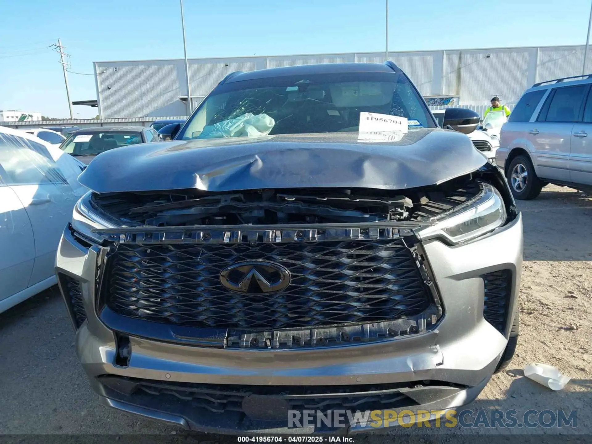 12 fotografías del automóvil dañado 5N1DL1GS1PC345029 INFINITI QX60 2023