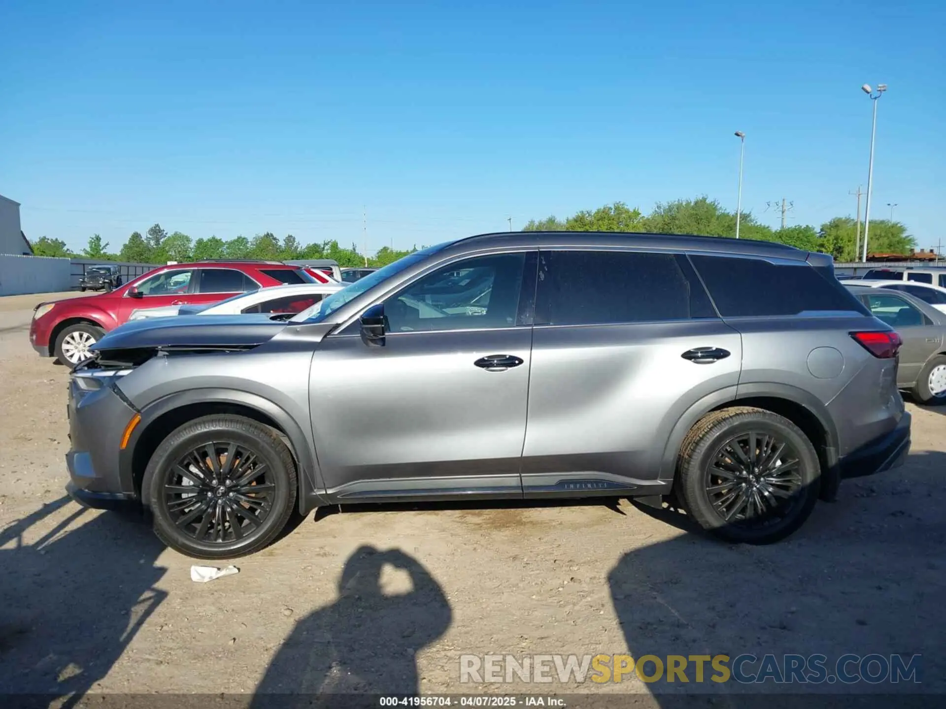 14 fotografías del automóvil dañado 5N1DL1GS1PC345029 INFINITI QX60 2023