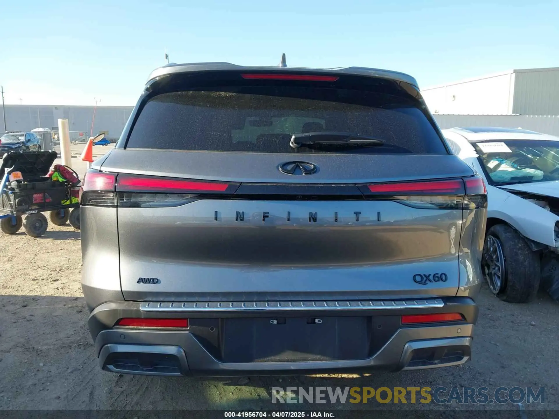16 fotografías del automóvil dañado 5N1DL1GS1PC345029 INFINITI QX60 2023