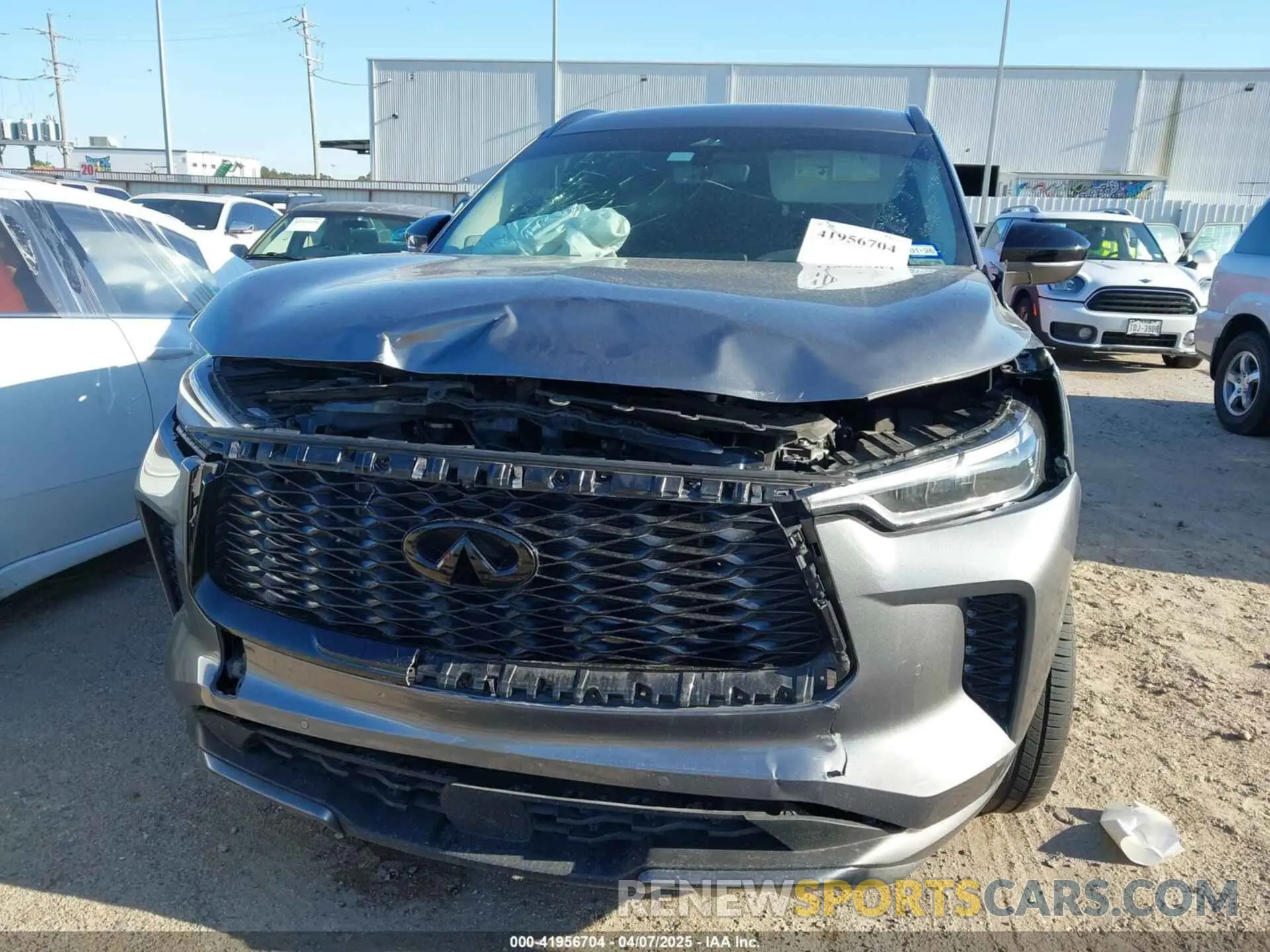 6 fotografías del automóvil dañado 5N1DL1GS1PC345029 INFINITI QX60 2023