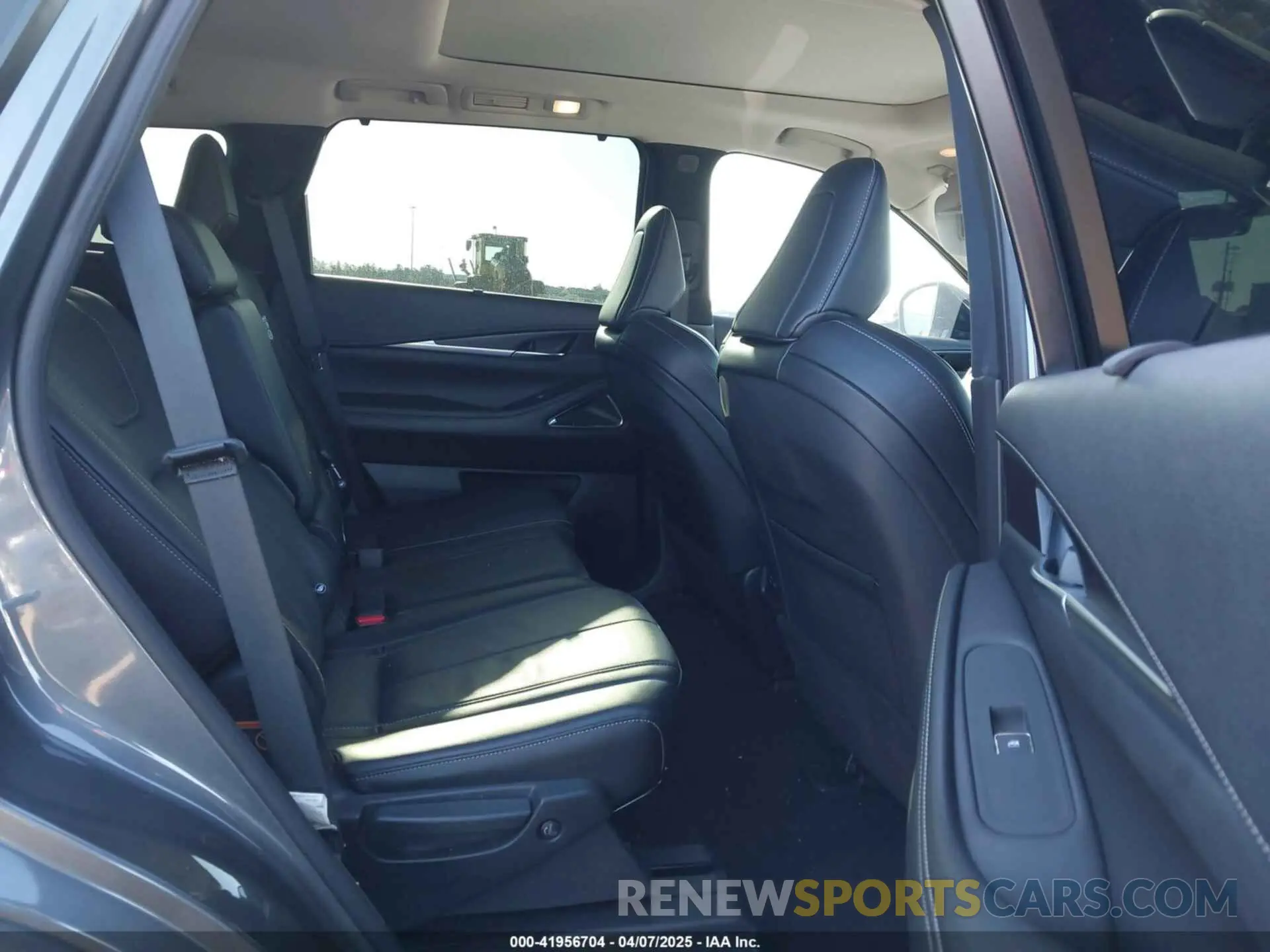 8 fotografías del automóvil dañado 5N1DL1GS1PC345029 INFINITI QX60 2023