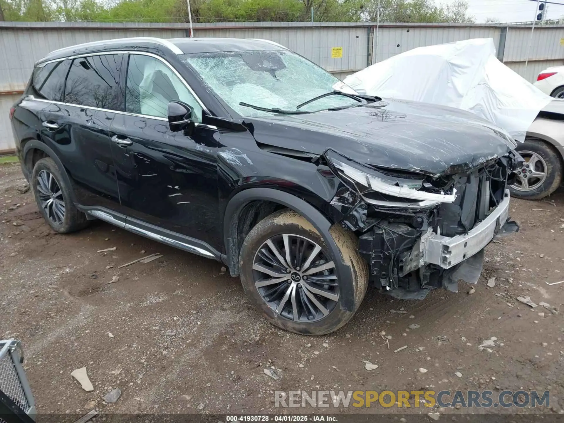 1 fotografías del automóvil dañado 5N1DL1GS3PC361913 INFINITI QX60 2023