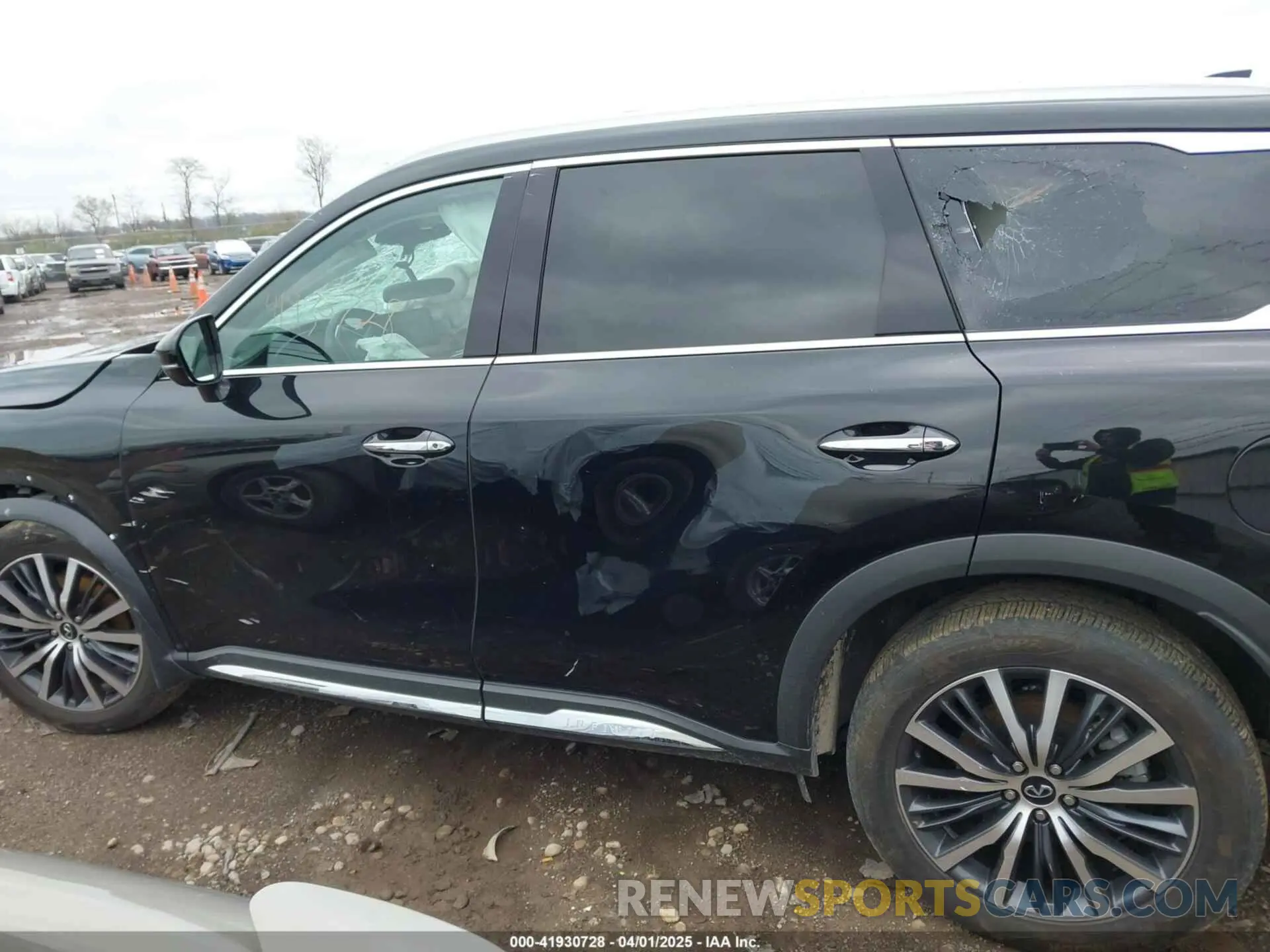 15 fotografías del automóvil dañado 5N1DL1GS3PC361913 INFINITI QX60 2023