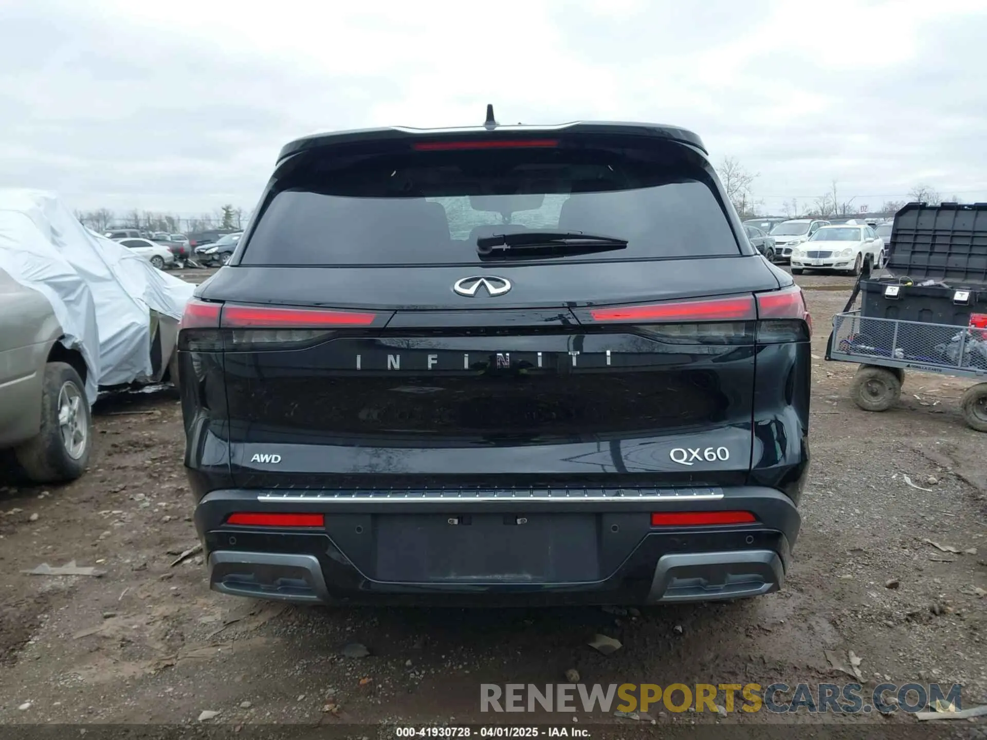 17 fotografías del automóvil dañado 5N1DL1GS3PC361913 INFINITI QX60 2023