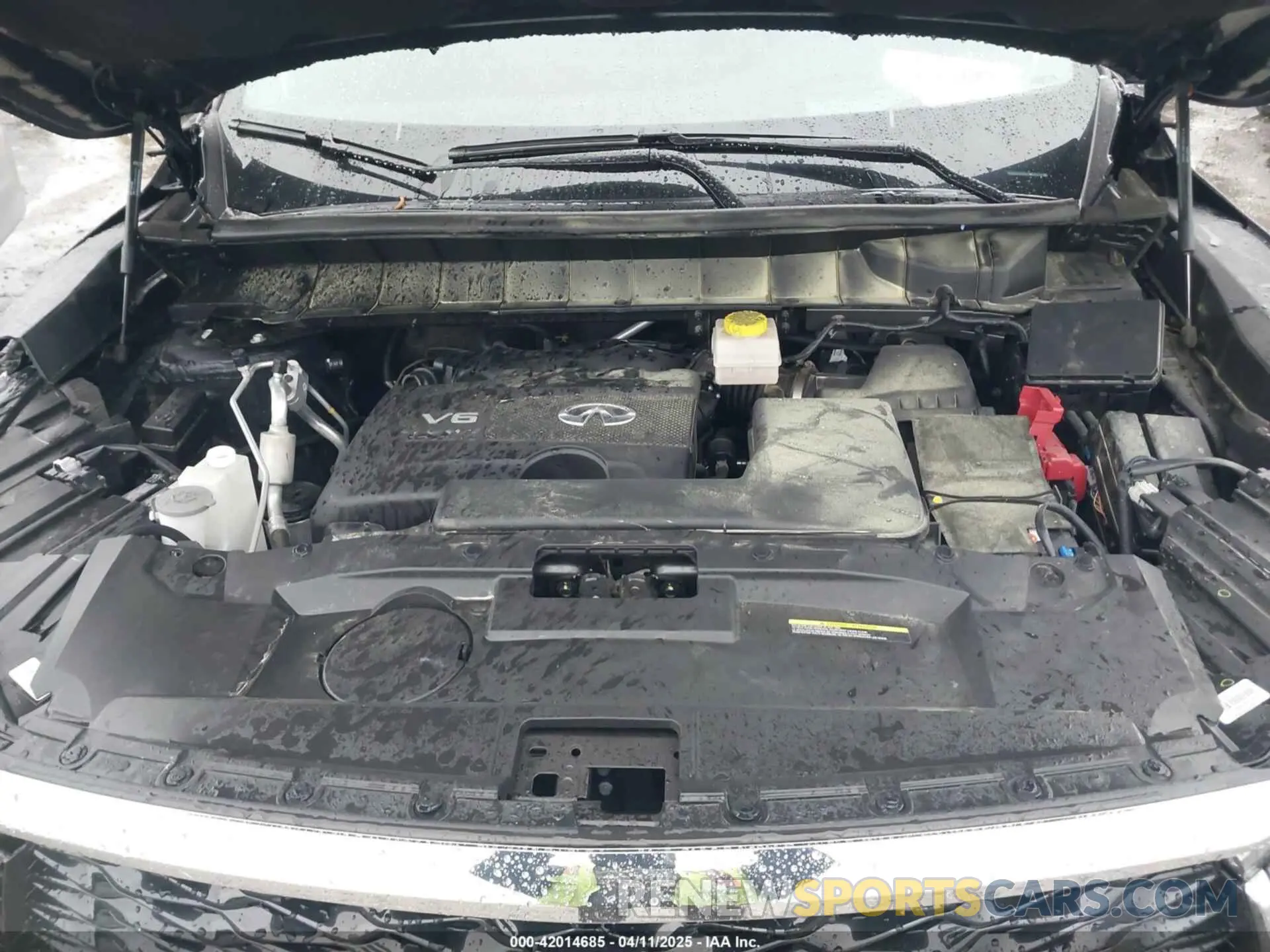 10 fotografías del automóvil dañado 5N1DL1HU6PC352171 INFINITI QX60 2023