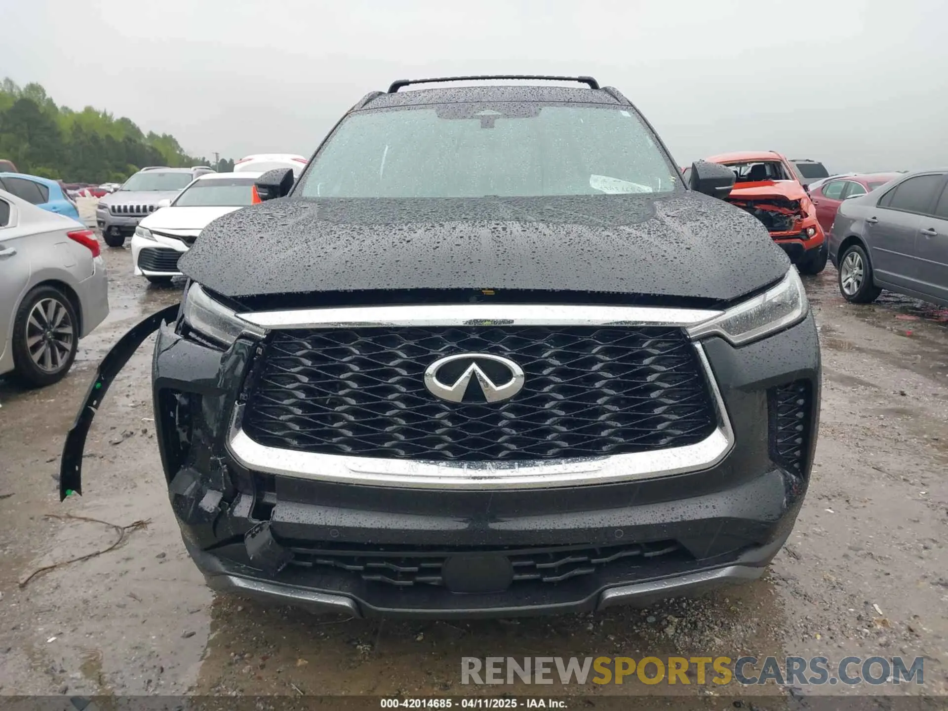 12 fotografías del automóvil dañado 5N1DL1HU6PC352171 INFINITI QX60 2023