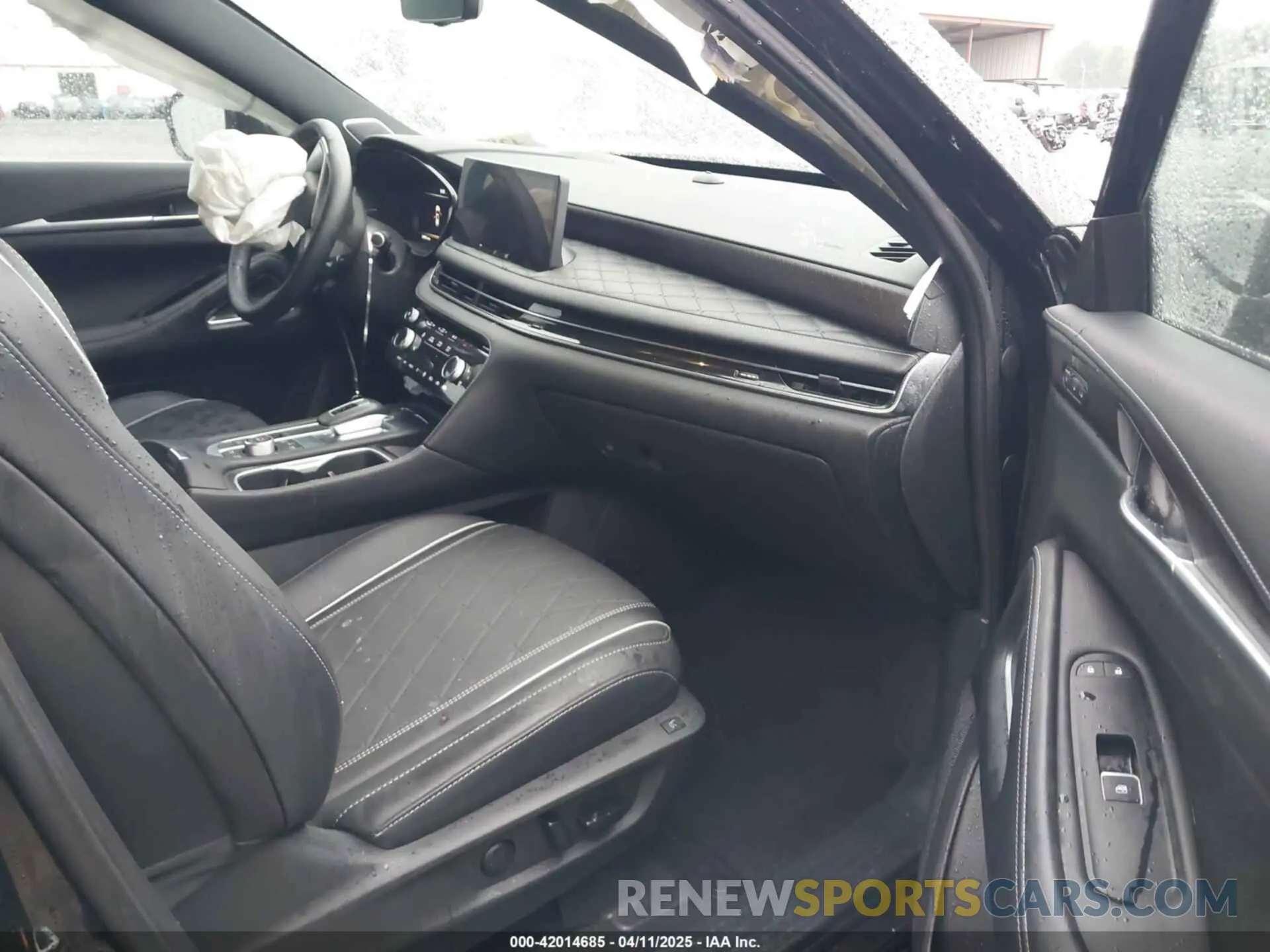 5 fotografías del automóvil dañado 5N1DL1HU6PC352171 INFINITI QX60 2023