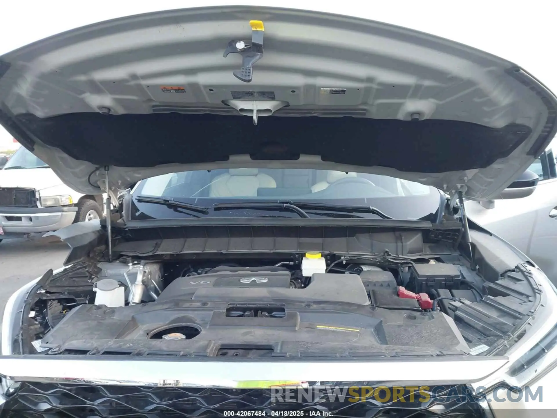 10 fotografías del automóvil dañado 5N1DL1FR0RC333083 INFINITI QX60 2024