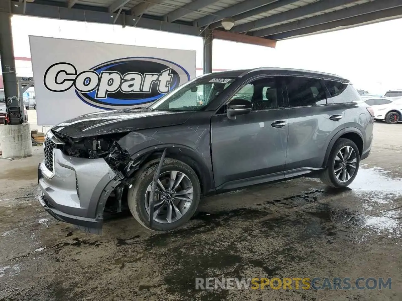 1 fotografías del automóvil dañado 5N1DL1FR1RC337210 INFINITI QX60 2024