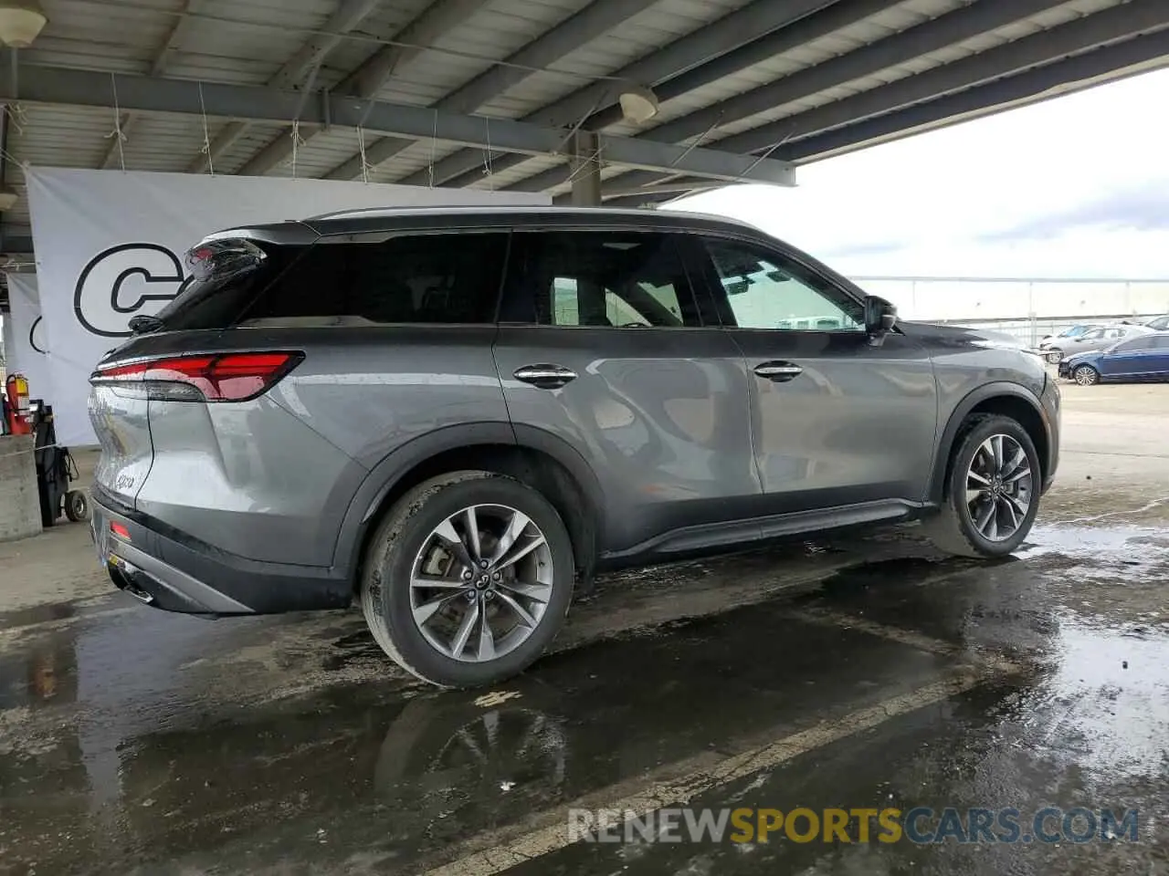 3 fotografías del automóvil dañado 5N1DL1FR1RC337210 INFINITI QX60 2024